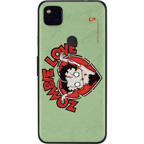 Betty Boop Zombie Love Google Pixel 4a Skin